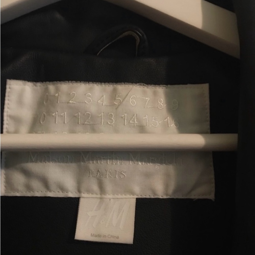 H&M x Margiela leather jacket - Picture 6 of 8